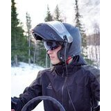 AMOQ Protean Flip-Up Kypärä Sähkövisiirillä Blackout